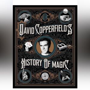 David Copperfield's History of Magic Hardcover Book New